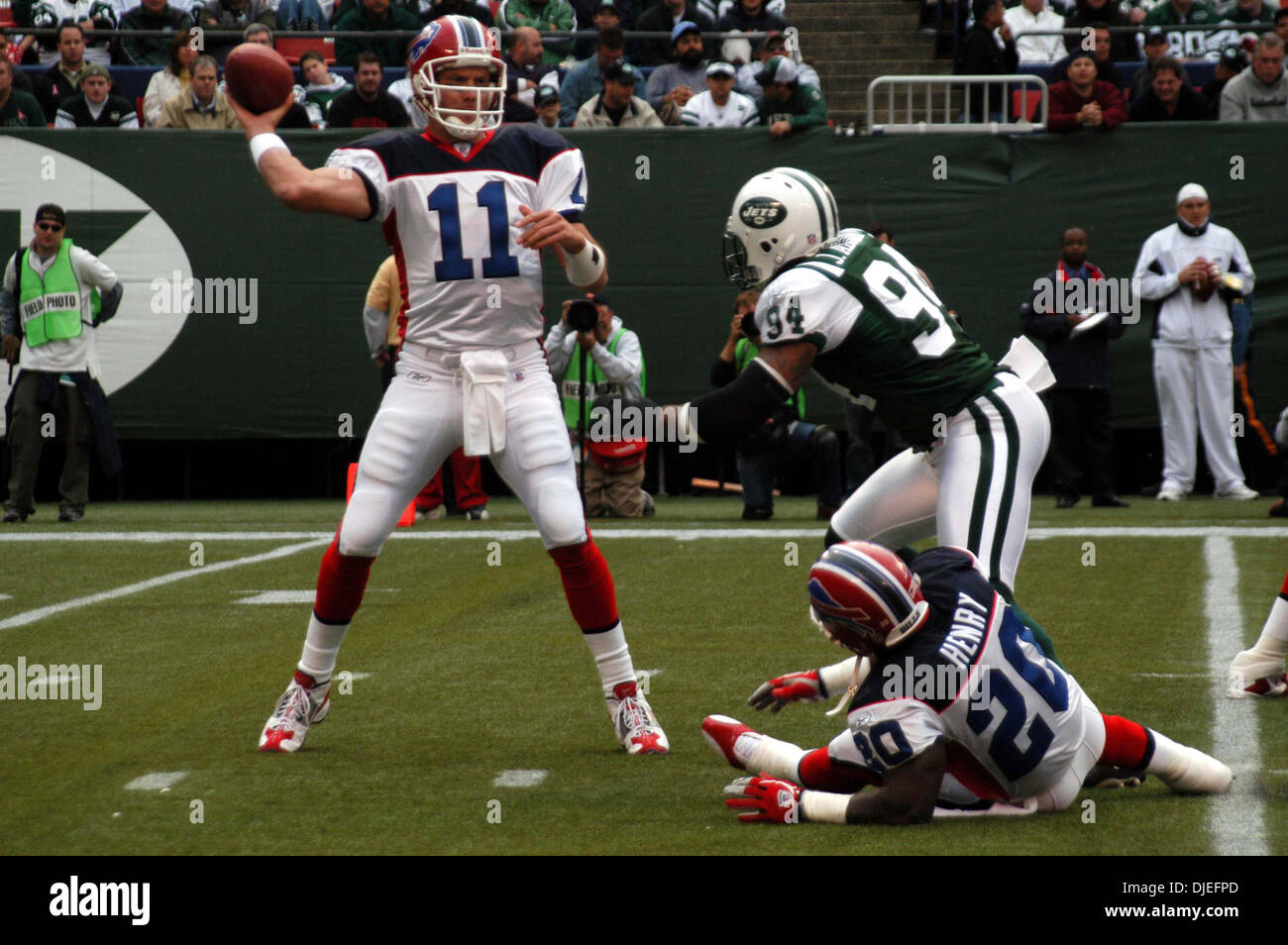 Oct 10, 2004; New York, NY, USA; NY Jets Vs Buffalo Bills at Giant