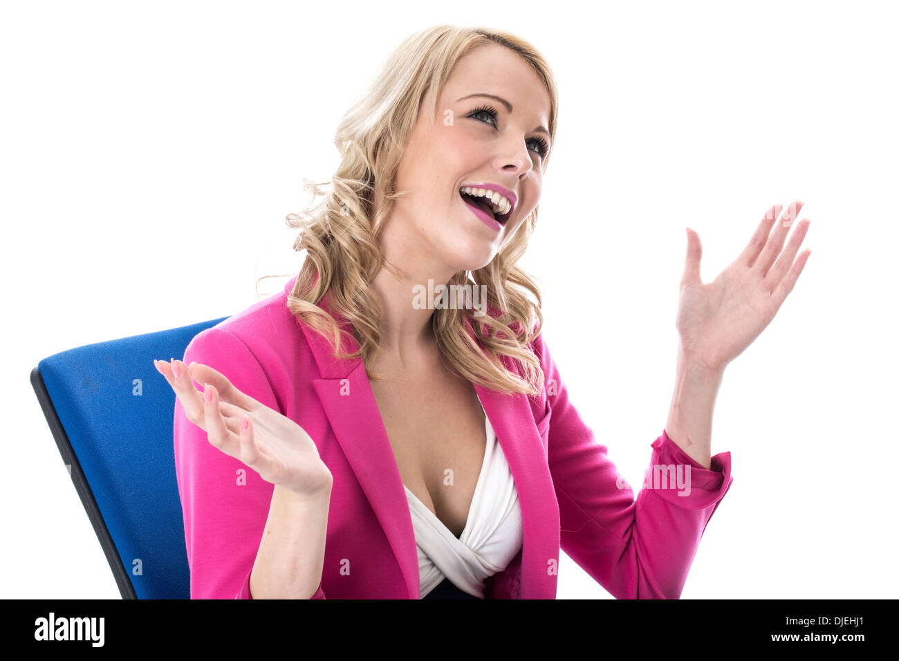 Excited professional woman posing hi-res stock photography and images ...
