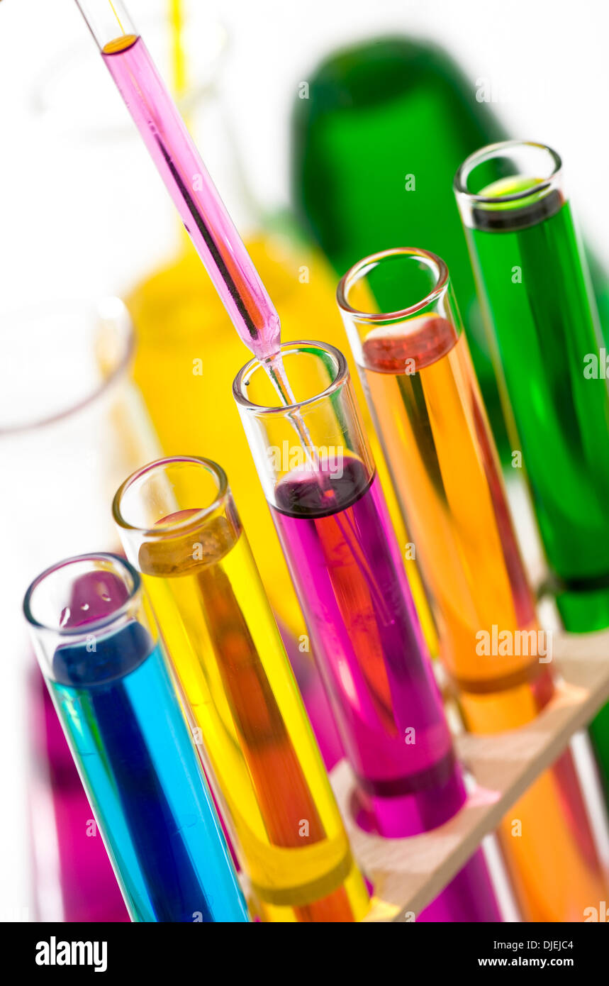 Chemical, Science, Laboratory, Test Tube, Laboratory Equipment Stock