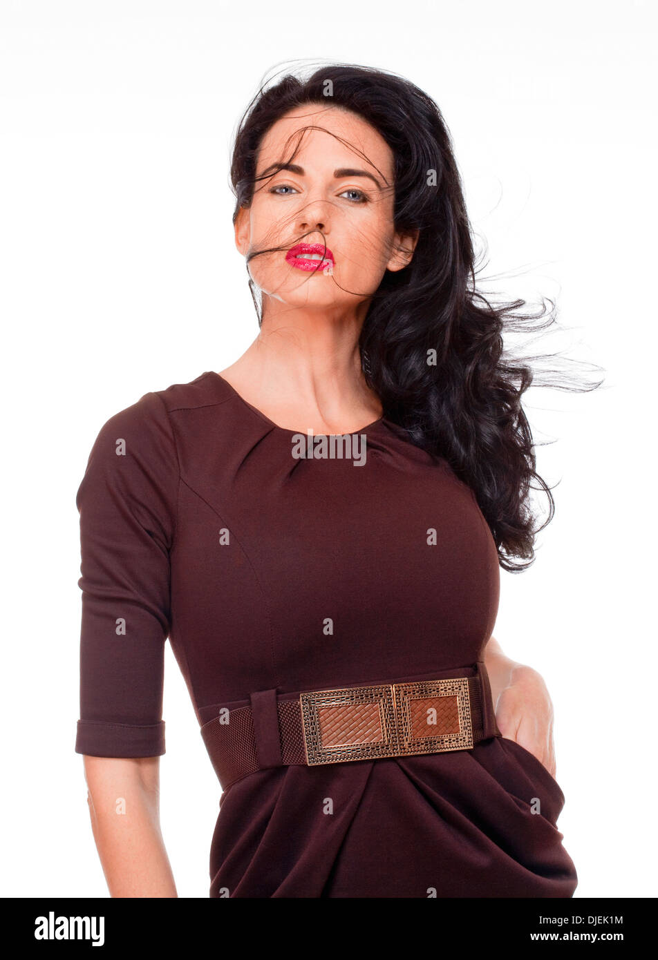 brown hair black dress 450+ Pearl Black Dress Brown Hair Classic Stock Photos, Pictures & Royalty-Free Images