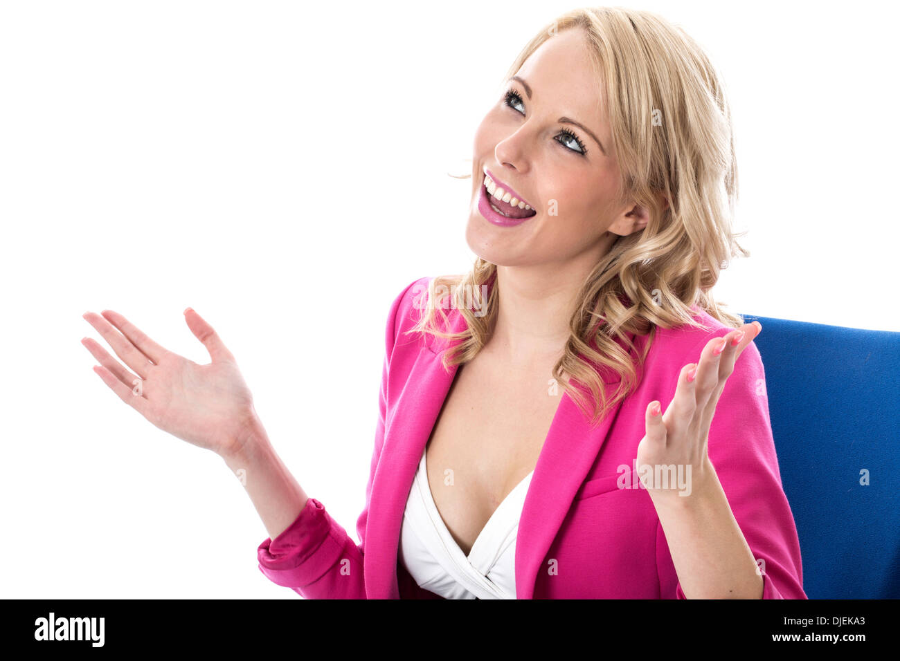 Excited professional woman posing hi-res stock photography and images ...