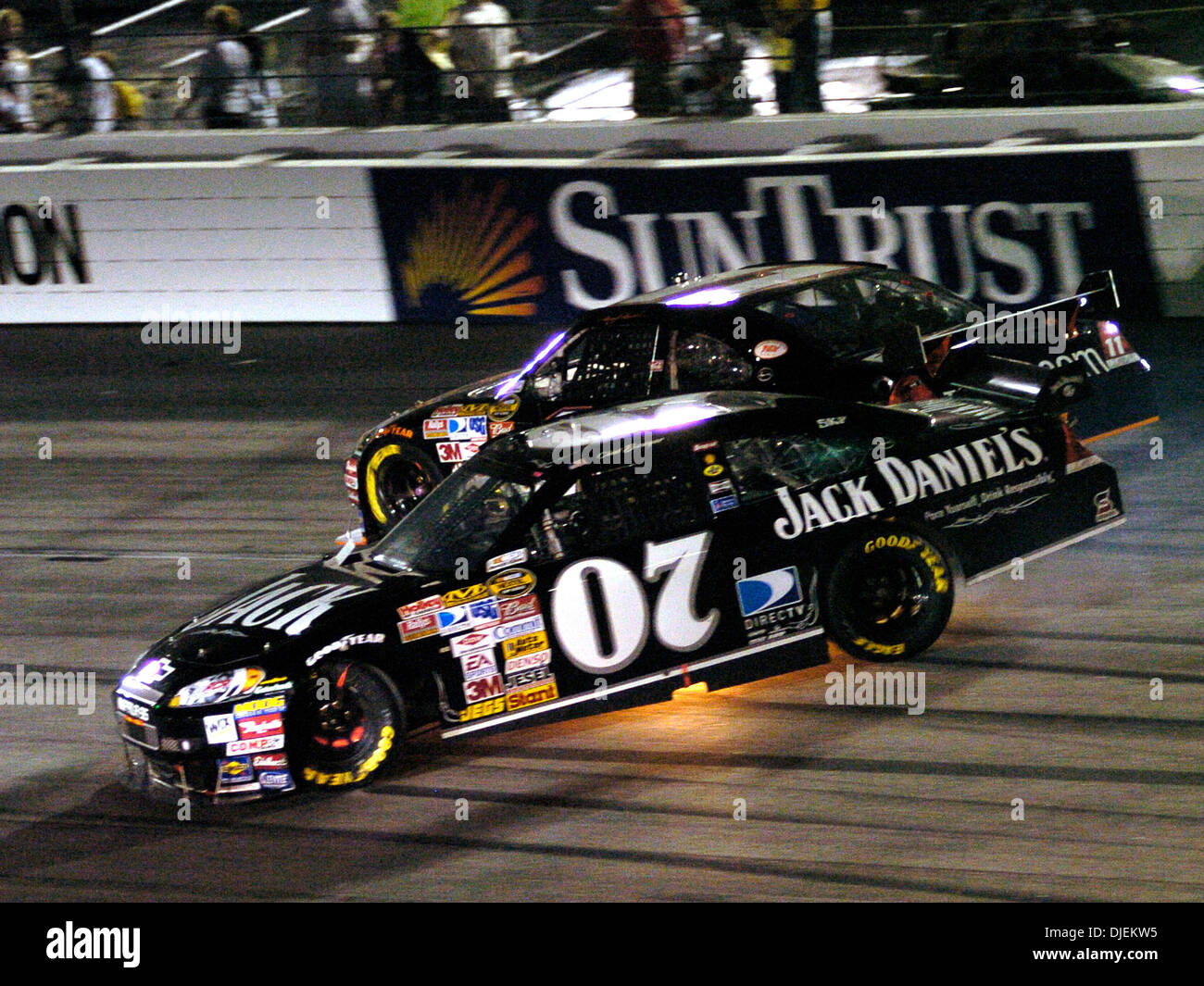 Sep 08 2007 Richmond VA USA Drivers Compete At The Nascar Chevy 