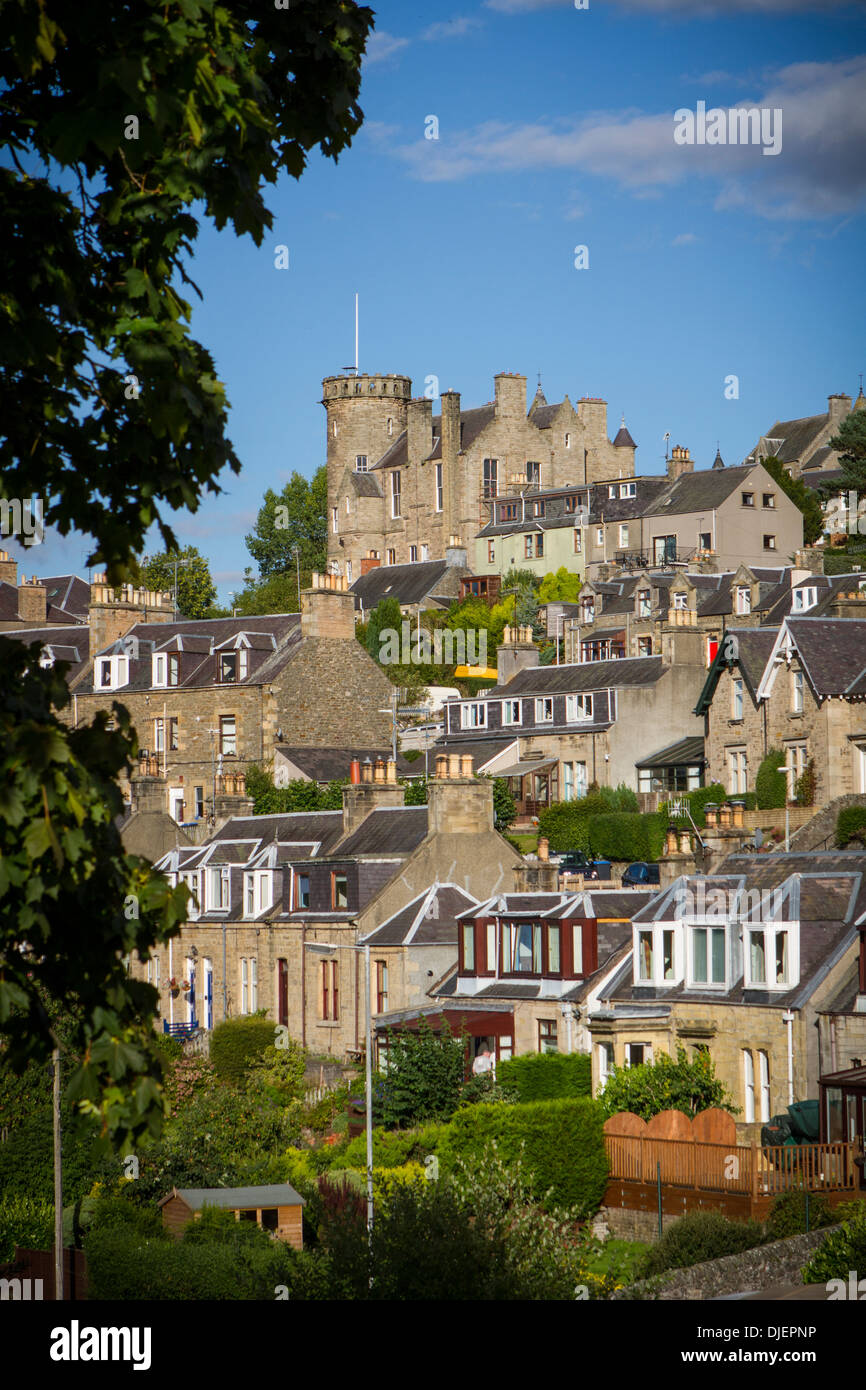The Scottish Border Town of Selkirk Stock Photo