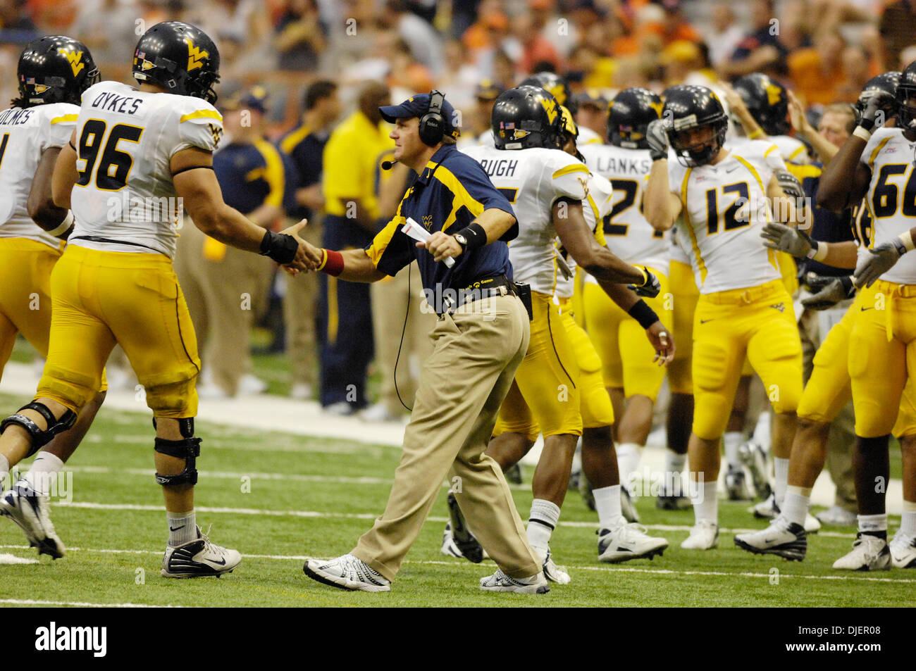 West virginia university head coach hi-res stock photography and images -  Alamy
