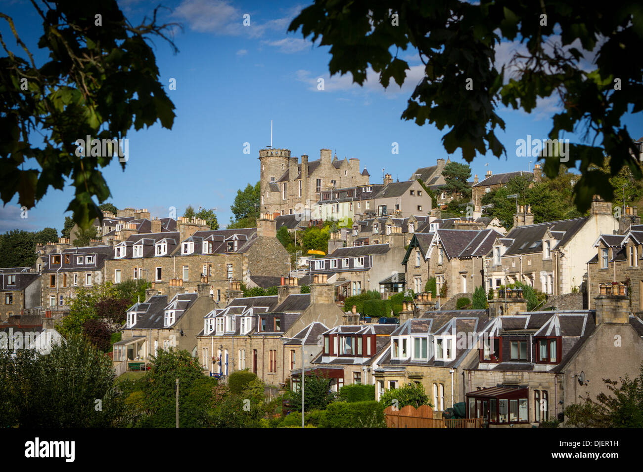 The Scottish Border Town of Selkirk Stock Photo