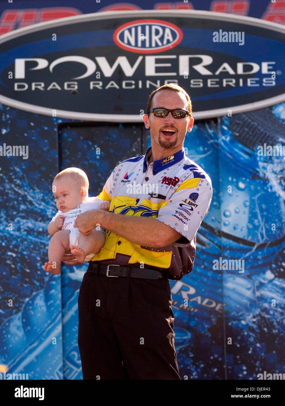 Oct 07, 2007 Dinwiddie, VA, USA JACK BECKMAN, NHRA Funny Car driver