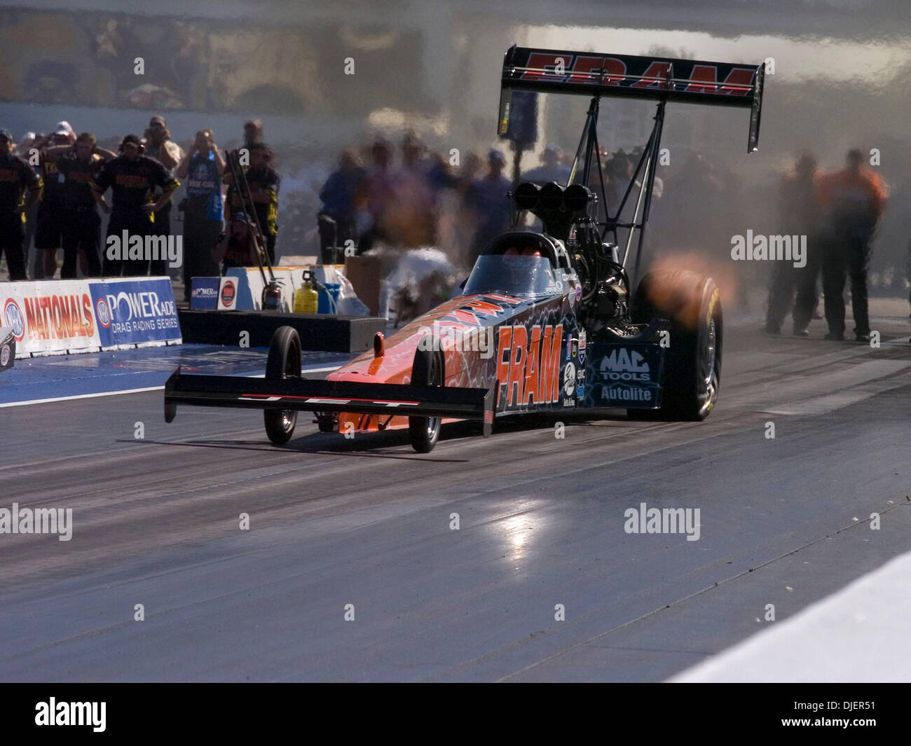 Oct 07, 2007 Dinwiddie, VA, USA CORY MCCLENATHAN, NHRA Top Fuel