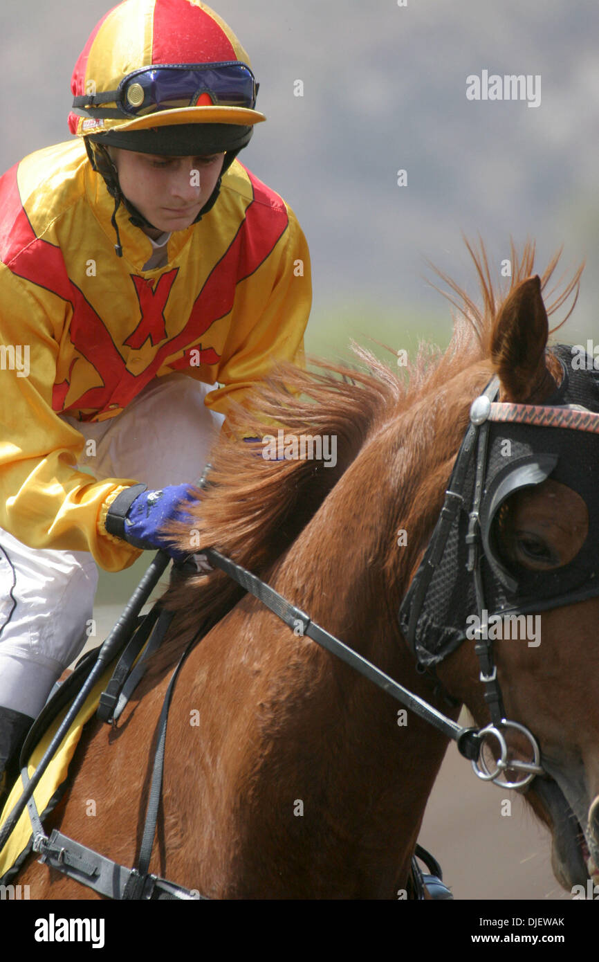 Oct 27, 2007 - Alice Springs, NT, Australia - Horse Racing: Young Guns II, Cox Plate Day at Alice Springs Turf Club. (Credit Image: © Marianna Day Massey/ZUMA Press) Stock Photo