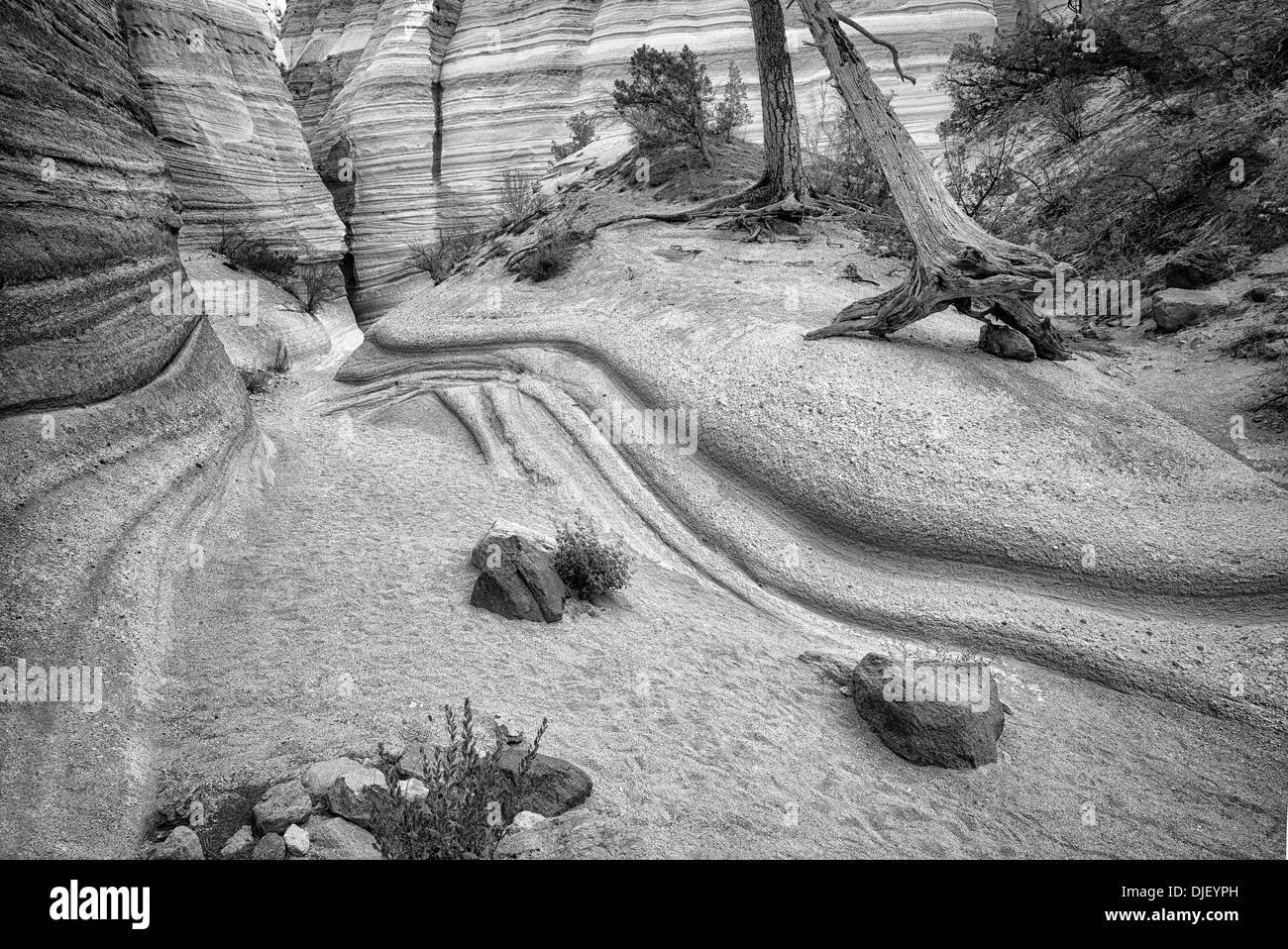 Kasha-Katuwe New Mexico Tent Rocks National Monument Stock Photo