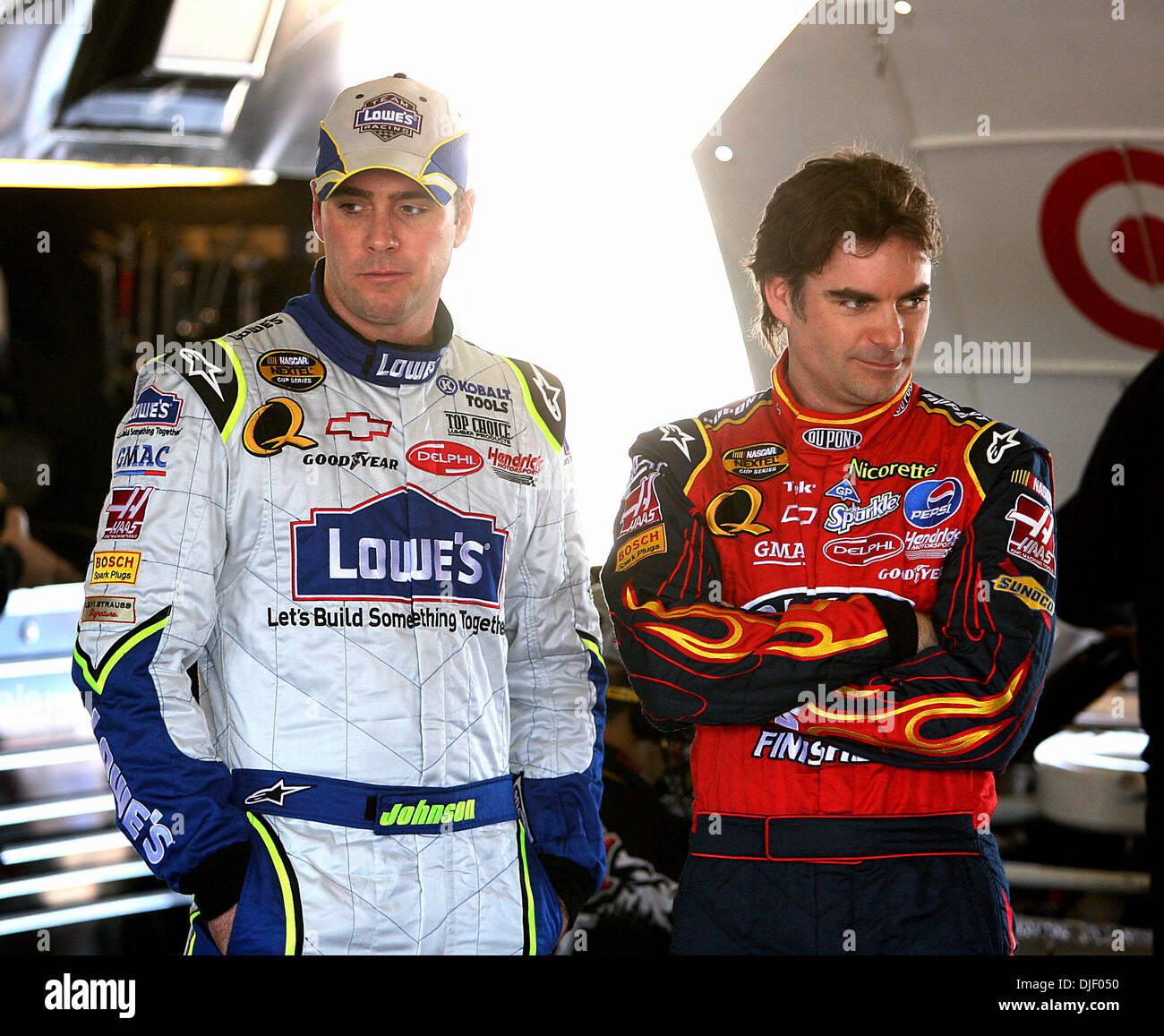 Jeff gordon jimmie johnson hi-res stock photography and images - Alamy