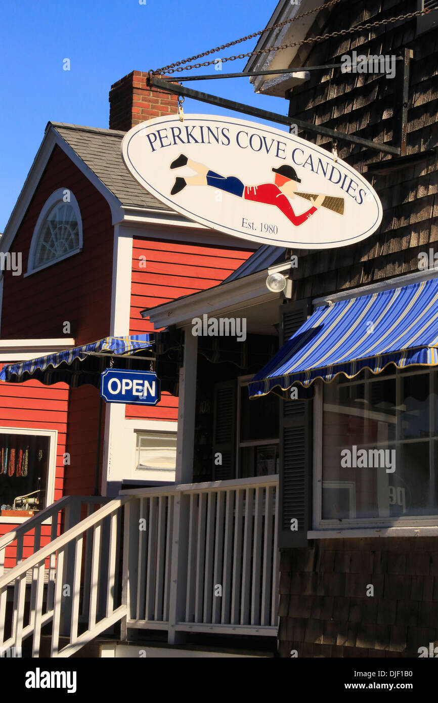 Perkins Cove, Ogunquit, Maine, USA Stock Photo Alamy