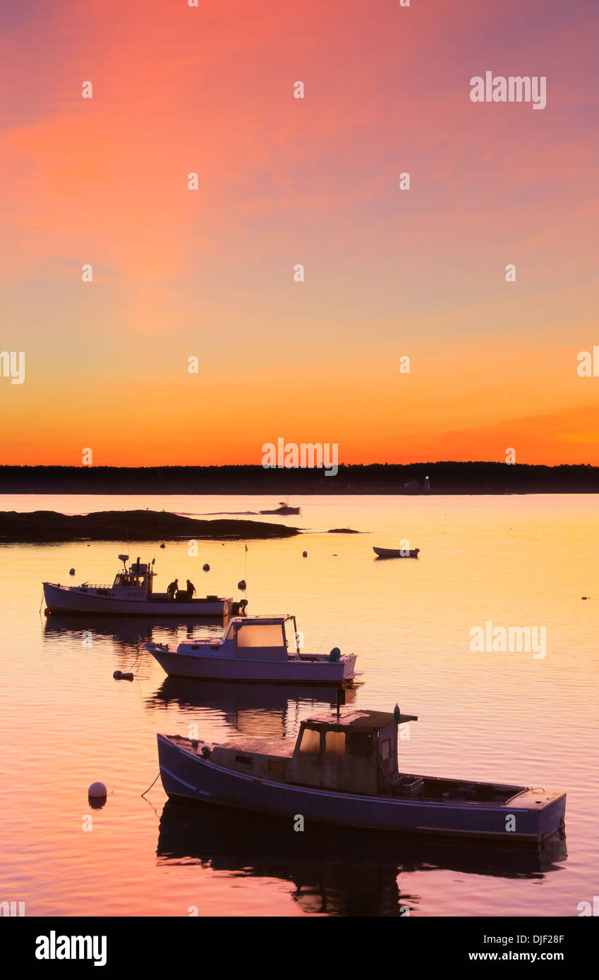 Sunrise, Five Islands, Maine, USA Stock Photo - Alamy