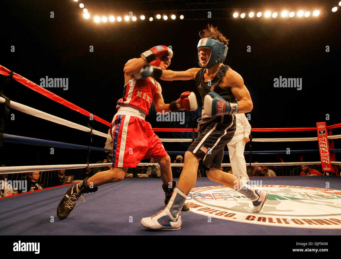 Jan 18, 2008 - San Diego, California, USA - Boxing at Sports Arena- San ...