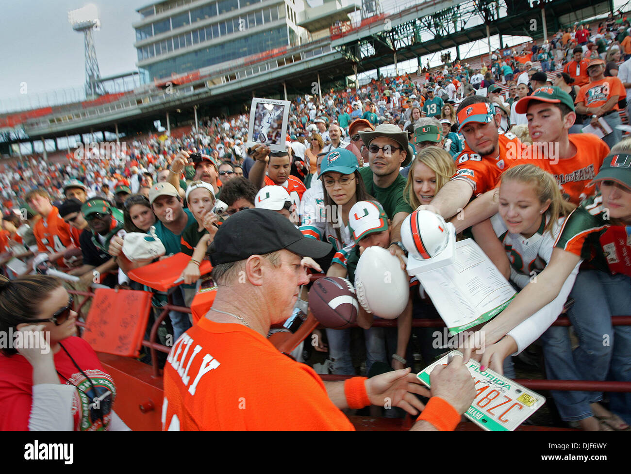 Jan 26, 2008 Miami, Florida, USA Former Miami Dolphin and U of
