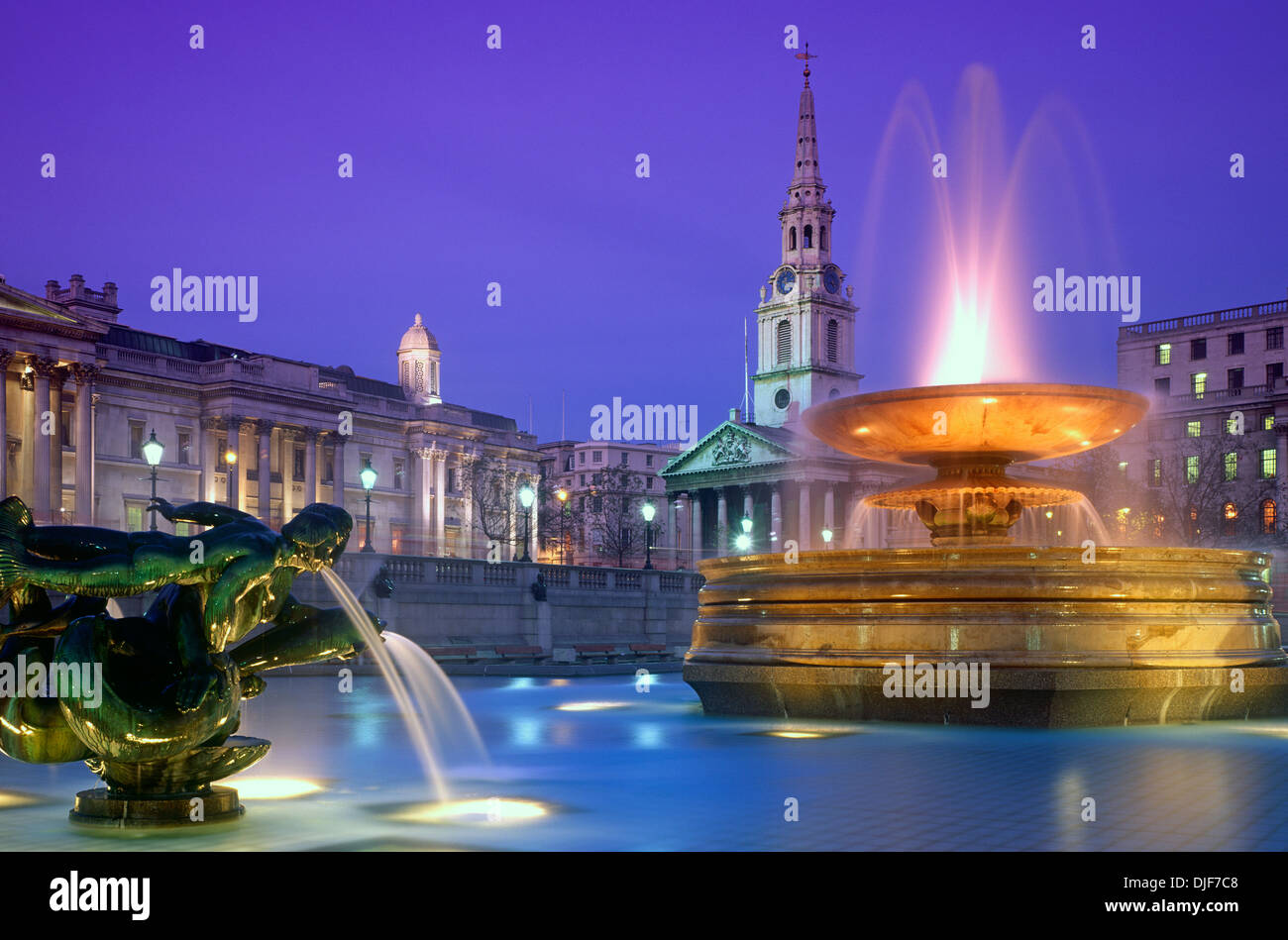 Trafalgar Square, London, England Stock Photo - Alamy