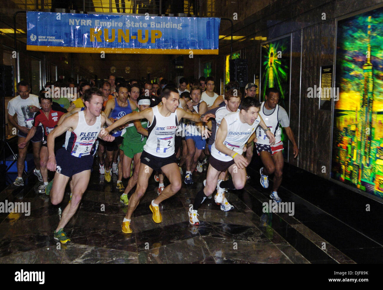 Race up building stairs hi-res stock photography and images - Alamy