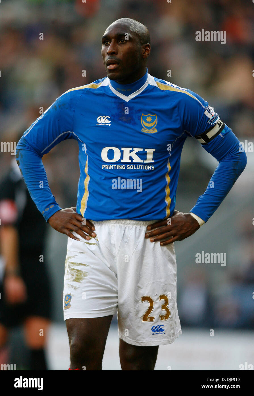 Sol Campbell of Portsmouth (Credit Image: © PHOTOGRAPHER/Cal Sport Media) Stock Photo