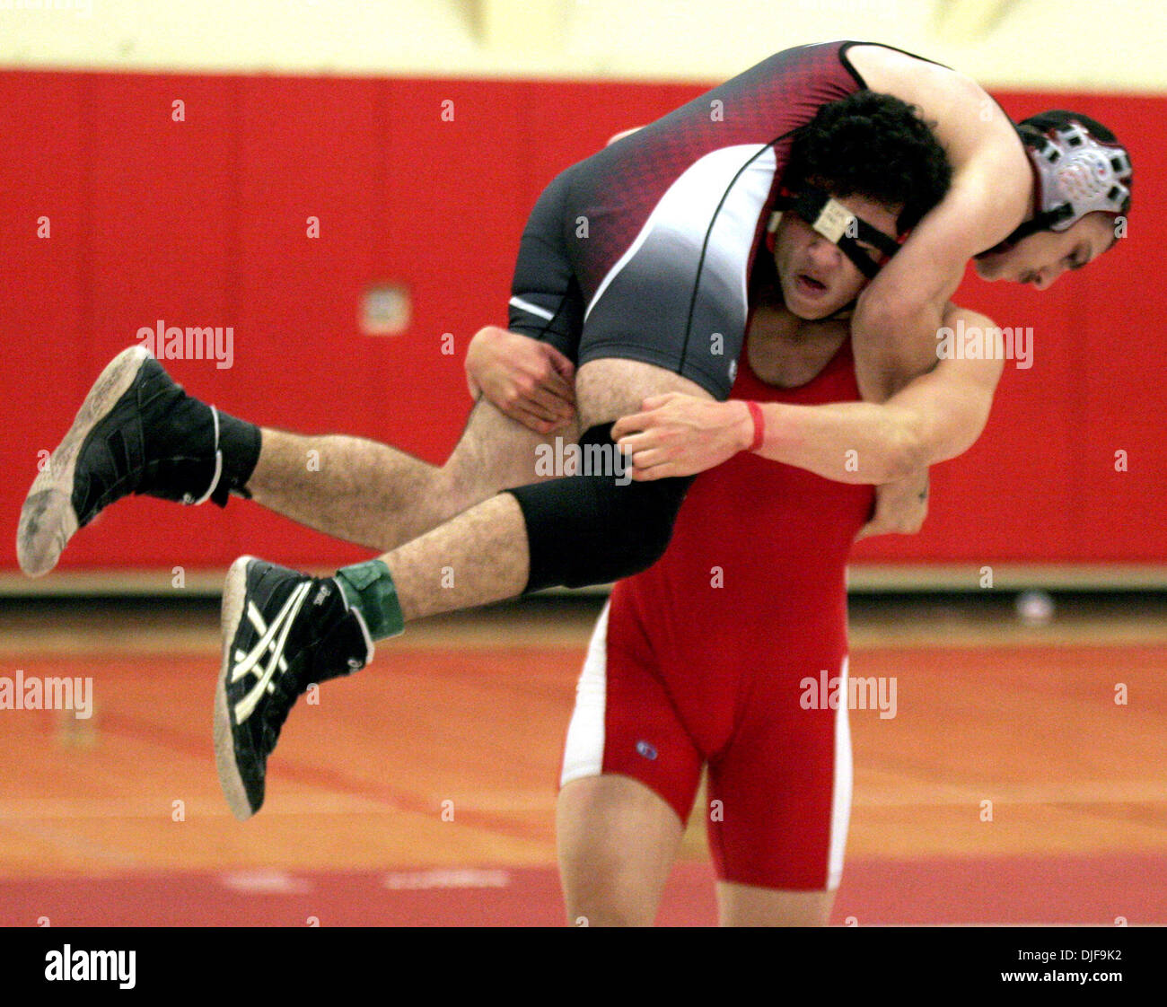 Wrestling Takedown High Resolution Stock Photography And Images Alamy