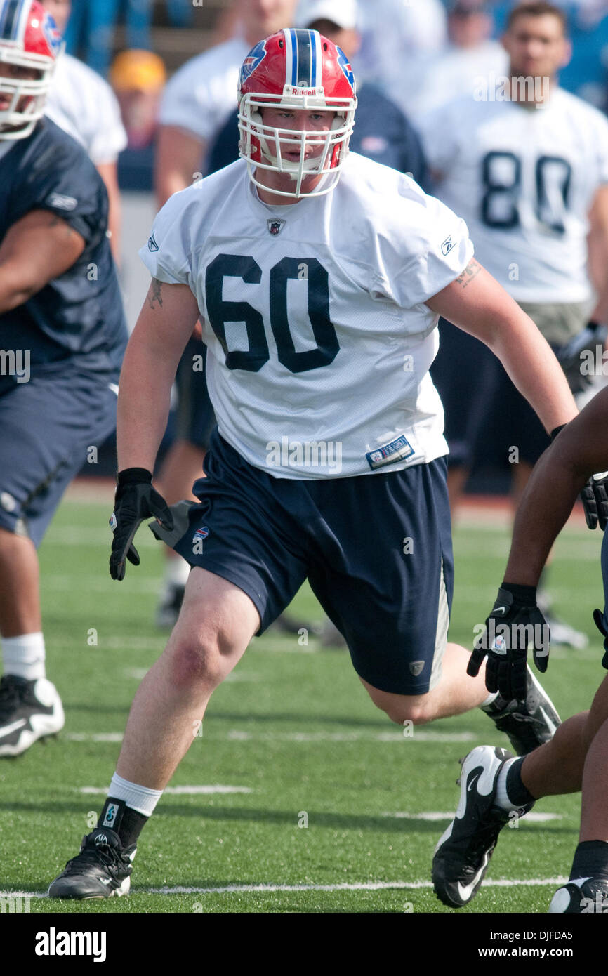 Buffalo Bills rookie offensive lineman Kyle Calloway (#60) during a  minicamp event at Ralph Wilson Stadium in Orchard Park, New York. (Credit  Image: © Mark Konezny/Southcreek Global/ZUMApress.com Stock Photo - Alamy