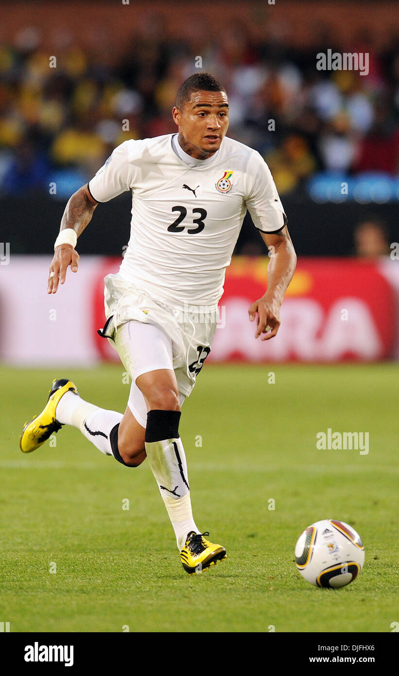 Jun 13, 2010 - Pretoria, South Africa - KEVIN PRINCE BOATENG of Ghana in action during a FIFA World Cup 2010 football match between Serbia and Ghana at the Loftus Versfeld Stadium, on June 13, 2010 in Pretoria, South Africa.  (Credit Image: © Luca Ghidoni/ZUMApress.com) Stock Photo