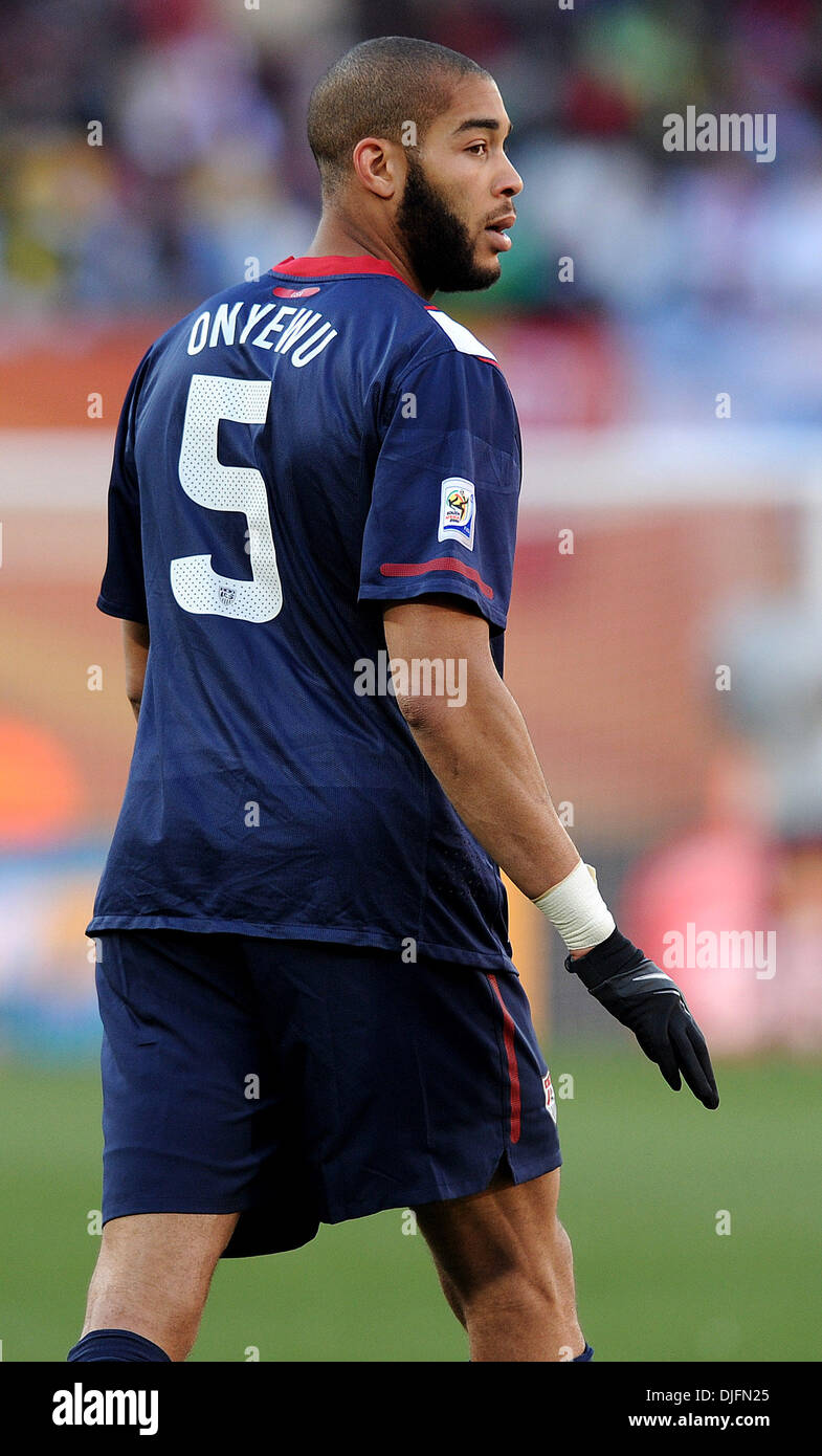 June 18, 2010 - Johannesburg, South Africa - Oguchi Onyewu of USA is