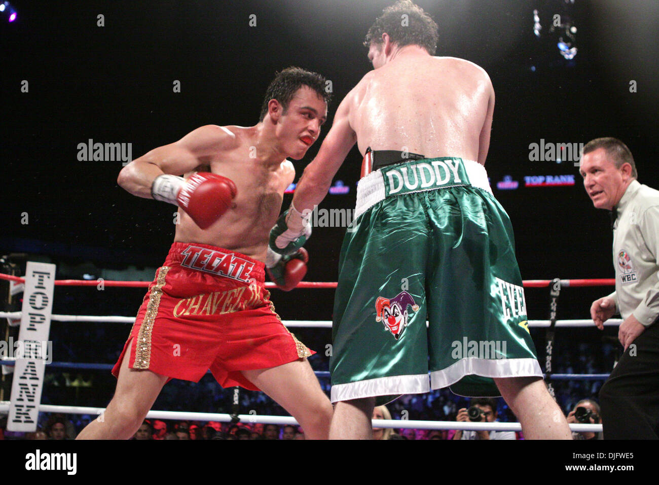 Jun 26, 2010 San Antonio, Texas, USA Middleweight boxers JULIO