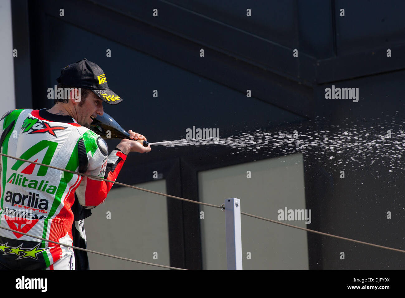 World SBK 2010 San Marino GP Misano World Circuit in Misano Adriatico friday qualyfing practice. (Credit Image: © Andrea Ranalli/Southcreek Global/ZUMApress.com) Stock Photo