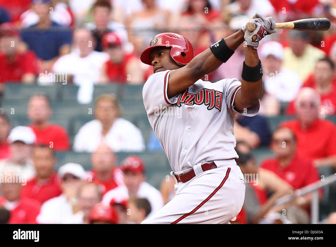 Arizona Diamondbacks Right Fielder Justin Upton 10 Swings