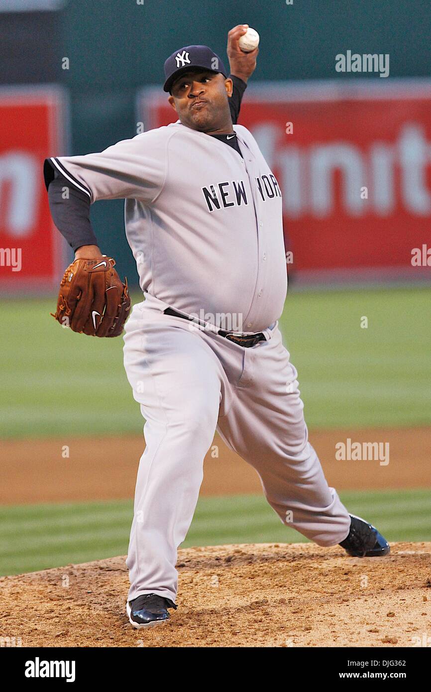 New york yankees starting pitcher cc sabathia 52 hi-res stock photography  and images - Alamy