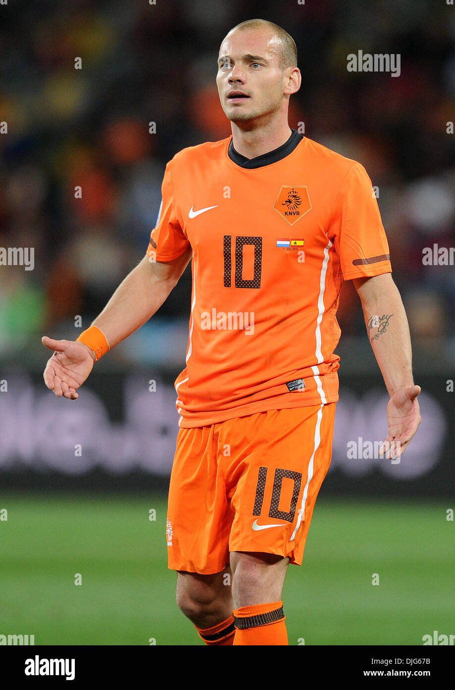 July 11, 2010 - Johannesburg, South Africa - Wesley Sneijder of