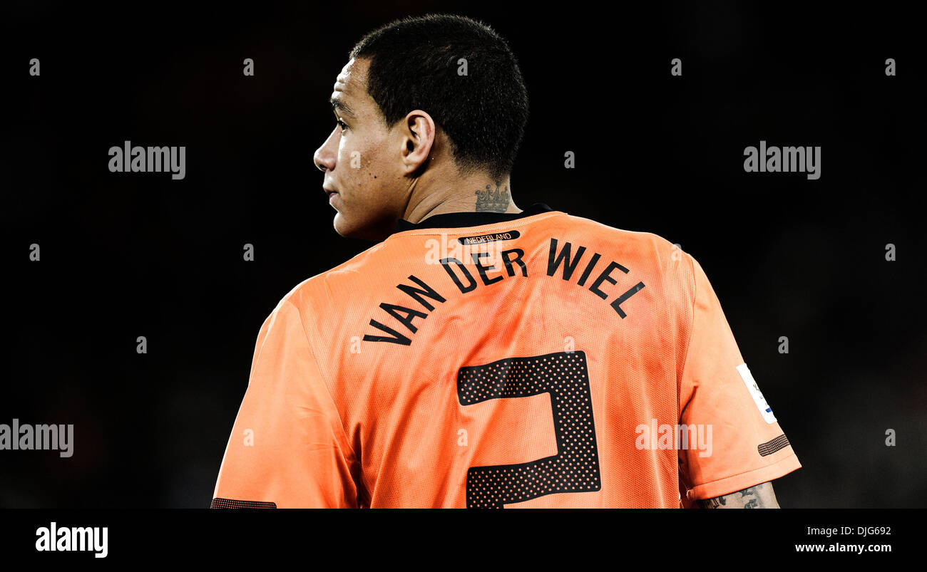 July 11, 2010 - Johannesburg, - Gregory Van Der Wiel of