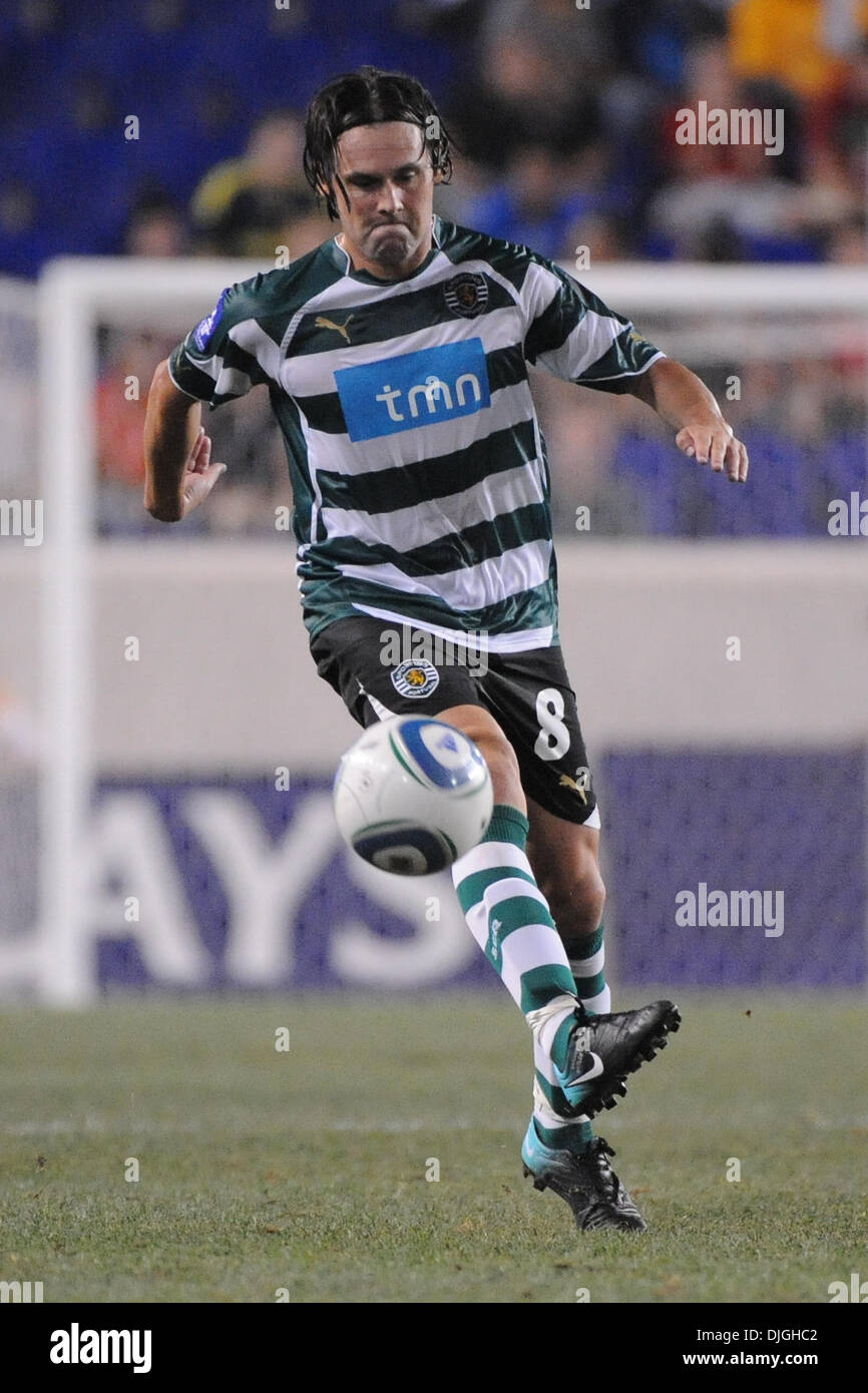 July 23, 2010 - Harrison, New Jersey, United States of America - 23 July 2010 - Sporting Midfielder Maniche (#6) in action as English Premier League Club Manchester City face Sporting Club de Portugal in the second match of The Barclays New York Football Challenge at Red Bull Stadium in Harrison, New Jersey. Sporting defeat Manchester City 0-2. Mandatory credit: Brooks Von Arx, Jr. Stock Photo