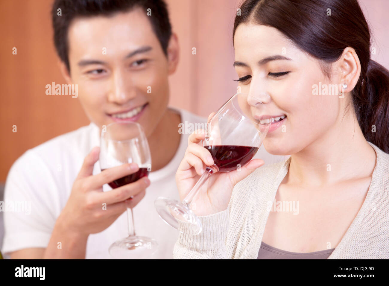 Eastern Couple, Lovers Stock Photo
