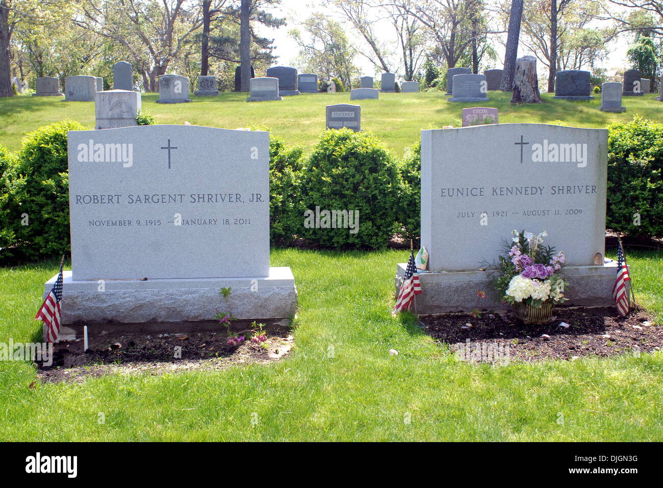 Burial of Mary Kennedy, wife of Robert Kennedy Jr. at Saint Francis ...