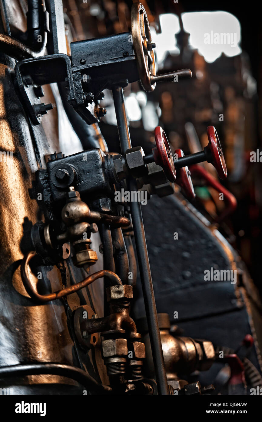 Steam Train Gauges High Resolution Stock Photography and Images Alamy
