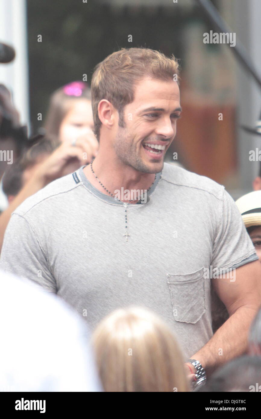 William Levy Celebrities at The Grove to appear on entertainment news show  'Extra' Los Angeles, California - 17.07.12 Stock Photo - Alamy