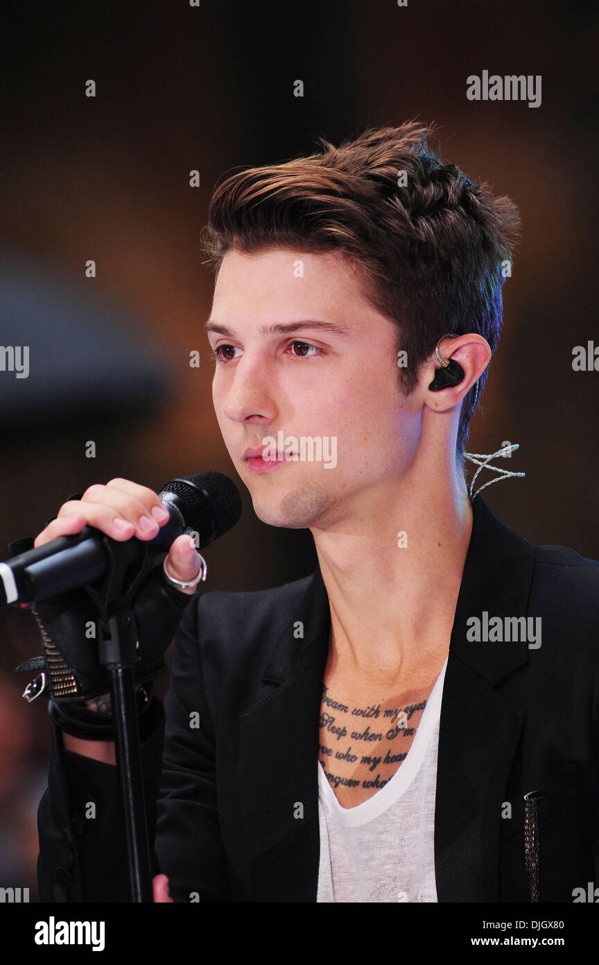 Ryan Follesé Hot Chelle Rae performs at the Toyota Concert Series on the 'Today Show' New York City, USA - 20.07.12 Stock Photo