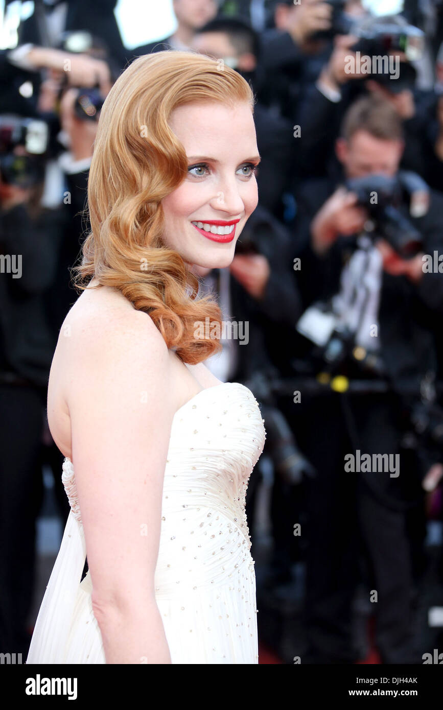 Jessica Chastain 'Madagascar 3: Europe's Most Wanted' premiere- during ...
