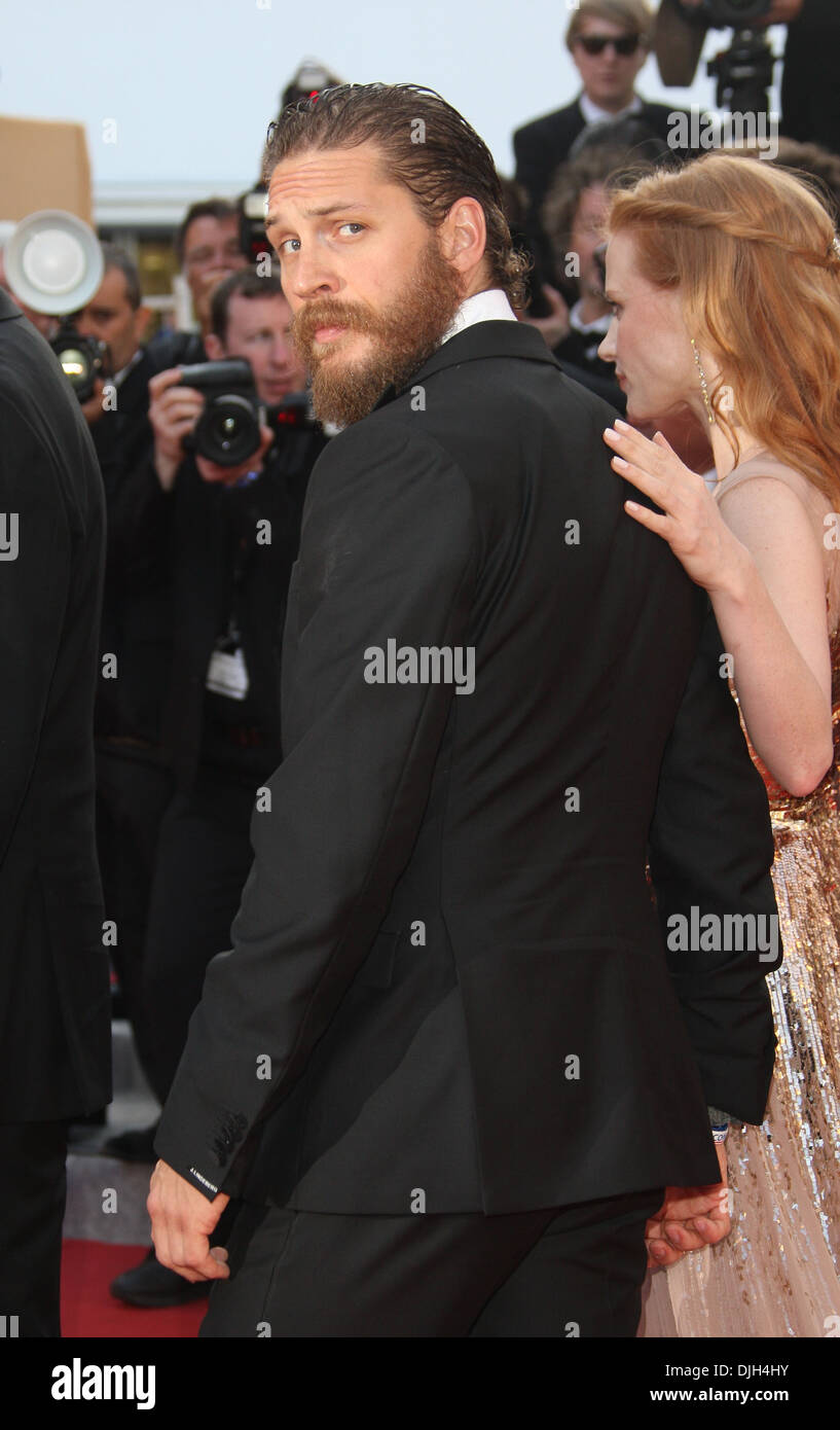 Tom Hardy 'Lawless' premiere during 65th Annual Cannes Film Festival Cannes France - 19.05.12 Stock Photo