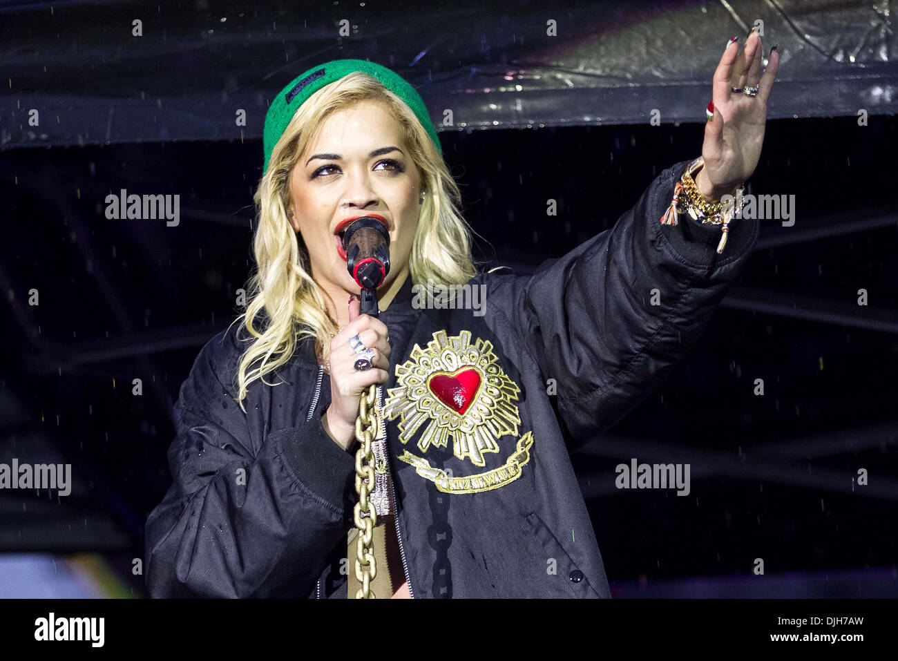 Rita Ora performing live at Estadio do Dragao in Porto Porto, Portugal