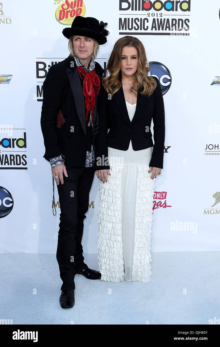 Michael Lockwood and Lisa Marie Presley 2012 Billboard Music Awards ...