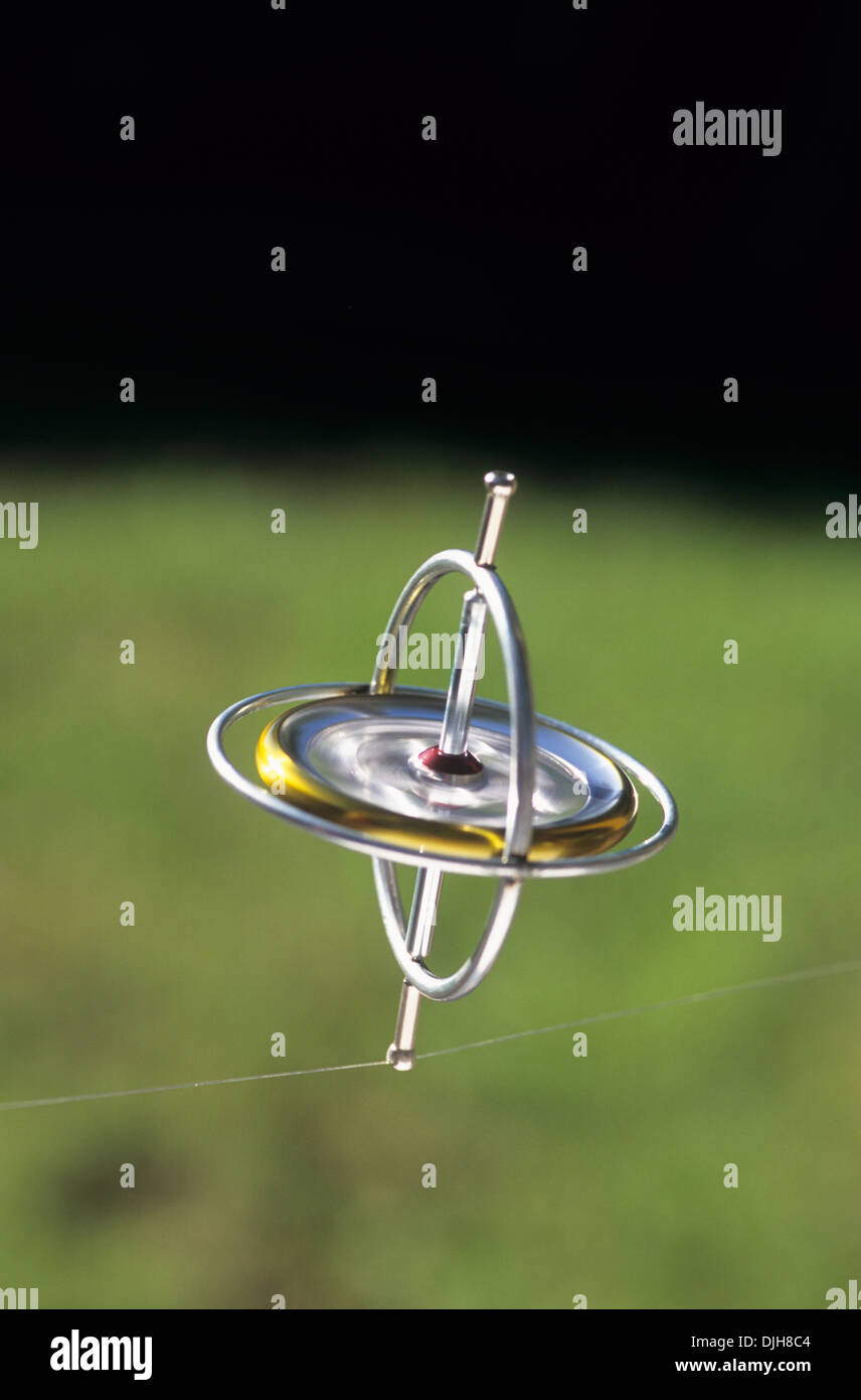 A Gyroscope in action Stock Photo Alamy