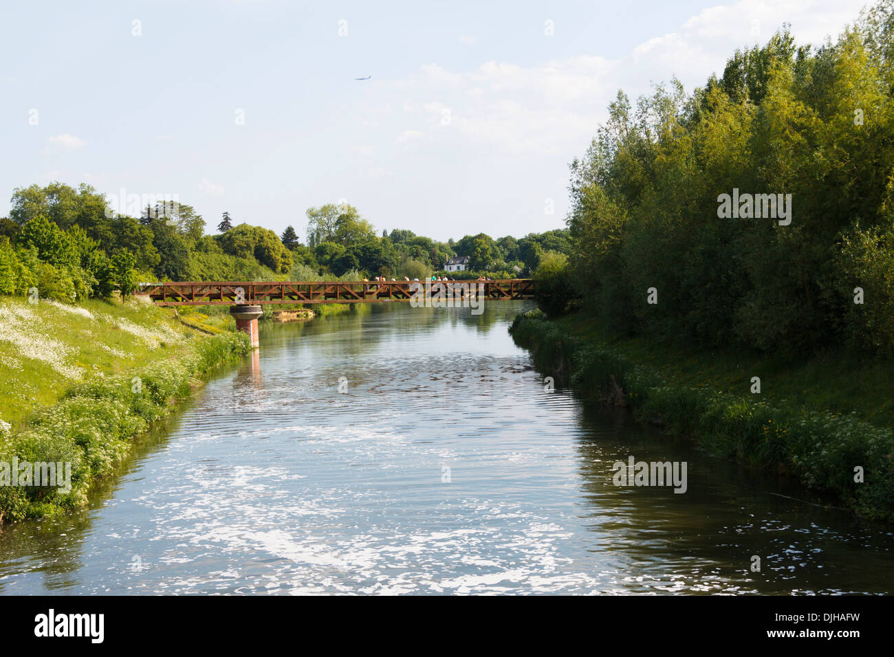 Jubilee River, England, UK Stock Photo Alamy