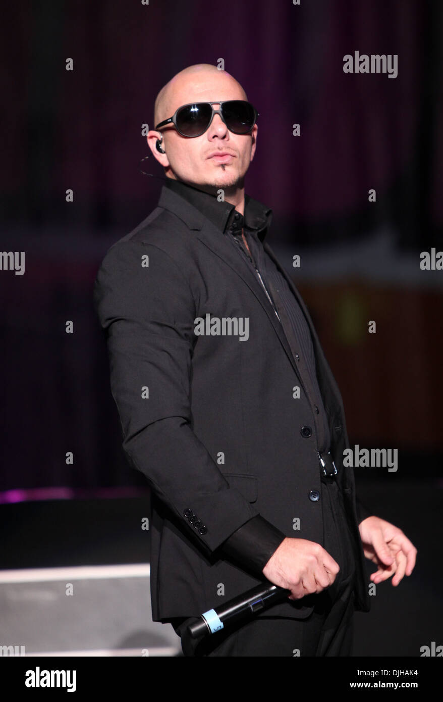 Pitbull performs at 103.5 KTU's KTUphoria at PNC Bank Arts Center