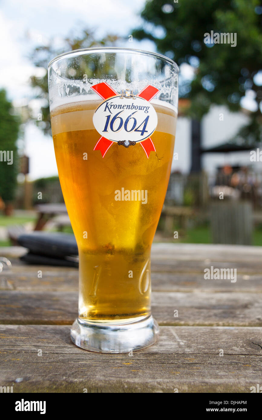 Kronenbourg 1664 hi-res stock photography and images - Alamy