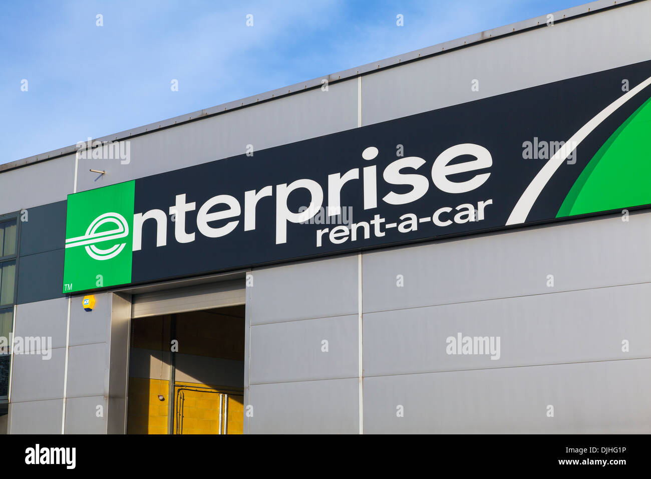 Enterprise car hire Stock Photo