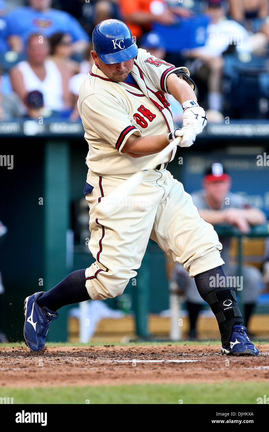 City royals billy butler bat hi-res stock photography and images - Alamy