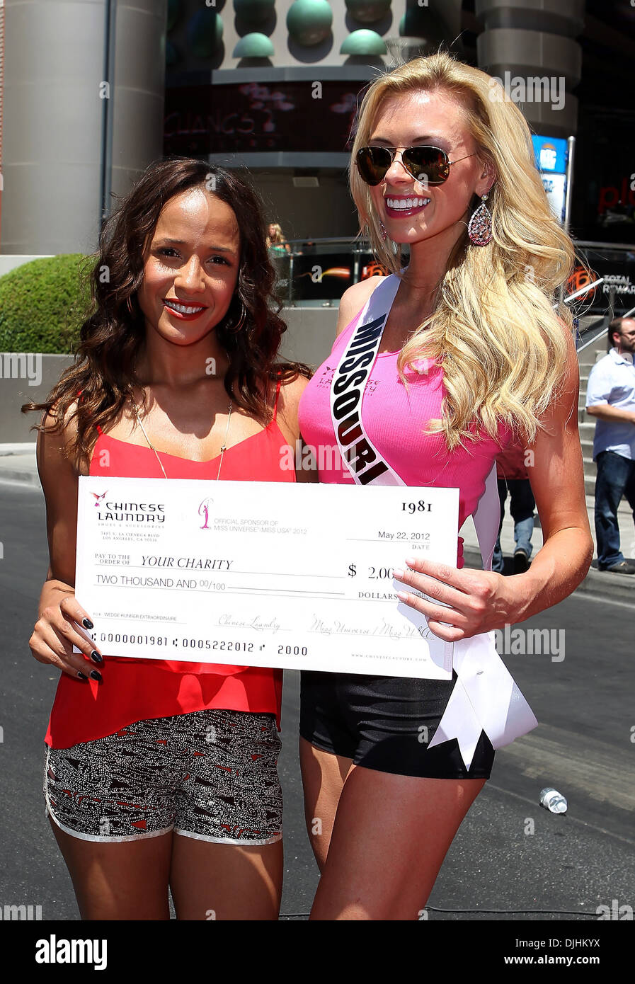 Dania Ramirez Winner Katie Kearney Miss Missouri Chinese Laundry Miss