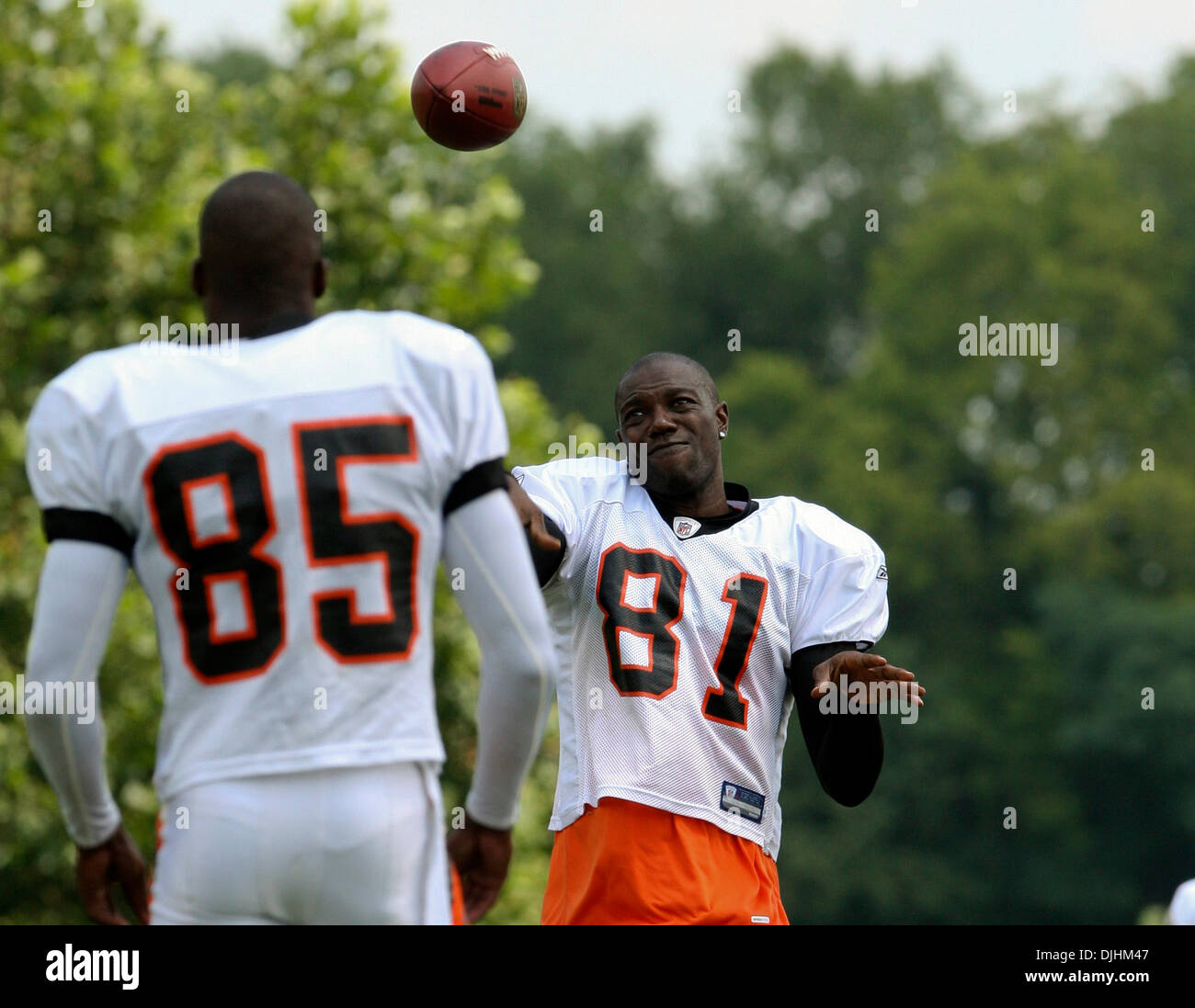 Cincinnati bengals receiver chad johnson hi-res stock photography and  images - Alamy