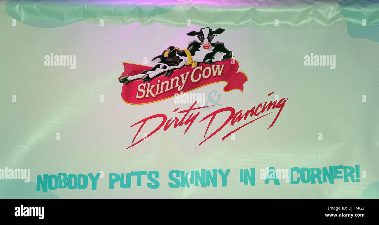 Atmosphere Skinny Cow Celebrates 25th Anniversary Of Dirty Dancing With Jennifer Grey held at Best Buy Theater New York City Stock Photo